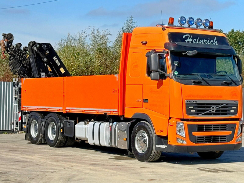 Volvo FH 460 * HIAB 377 E - 7 HIPRO + FUNK * 6x4 - Dropside/ Flatbed truck, Crane truck: picture 4 Volvo FH 460 * HIAB 377 E - 7 HIPRO + FUNK * 6x4 - Dropside/ Flatbed truck, Crane truck: picture 4
