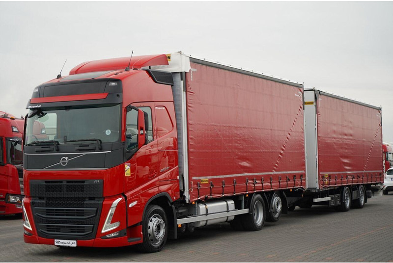 Volvo FH 460 / ZESTAW TANDEM / 120 M3 / PRZEJAZDOWY / I-SAVE / I-PARK - Curtainsider truck: picture 2 Volvo FH 460 / ZESTAW TANDEM / 120 M3 / PRZEJAZDOWY / I-SAVE / I-PARK - Curtainsider truck: picture 2