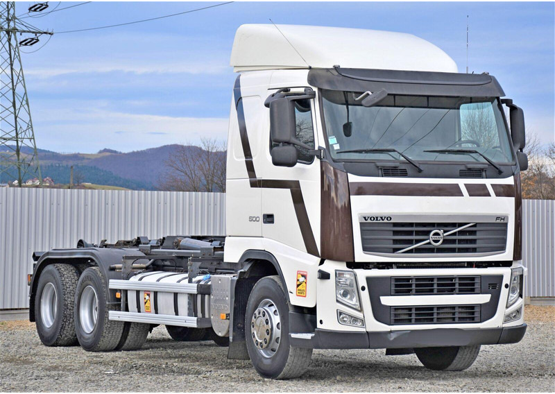Volvo FH 500 * Abrollkipper * TOPZUSTAND / 6x4 - Hook lift truck: picture 3 Volvo FH 500 * Abrollkipper * TOPZUSTAND / 6x4 - Hook lift truck: picture 3