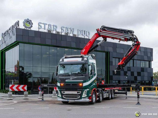 Volvo FH 510 8x4 FASSI F820 RA2.26 Fly Jib Crane Kran - Dropside/ Flatbed truck, Crane truck: picture 3 Volvo FH 510 8x4 FASSI F820 RA2.26 Fly Jib Crane Kran - Dropside/ Flatbed truck, Crane truck: picture 3