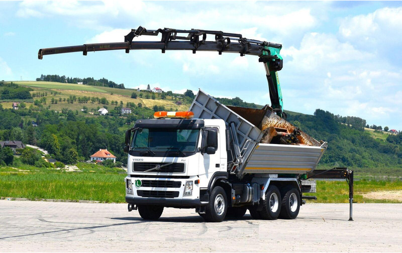 Volvo FM 440 - Tipper, Crane truck: picture 1 Volvo FM 440 - Tipper, Crane truck: picture 1