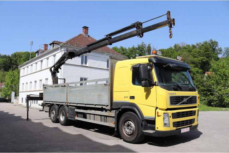 Volvo FM370 E5 VEB Kran Atlas 190.2E-A4 Funk - Dropside/ Flatbed truck, Crane truck: picture 1 Volvo FM370 E5 VEB Kran Atlas 190.2E-A4 Funk - Dropside/ Flatbed truck, Crane truck: picture 1