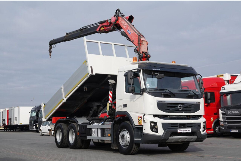 Volvo FMX 370 / 6X4 / WYWROTKA + HDS FASSI F165XP / MAX UDŹWIG 5200KG - Tipper: picture 5 Volvo FMX 370 / 6X4 / WYWROTKA + HDS FASSI F165XP / MAX UDŹWIG 5200KG - Tipper: picture 5