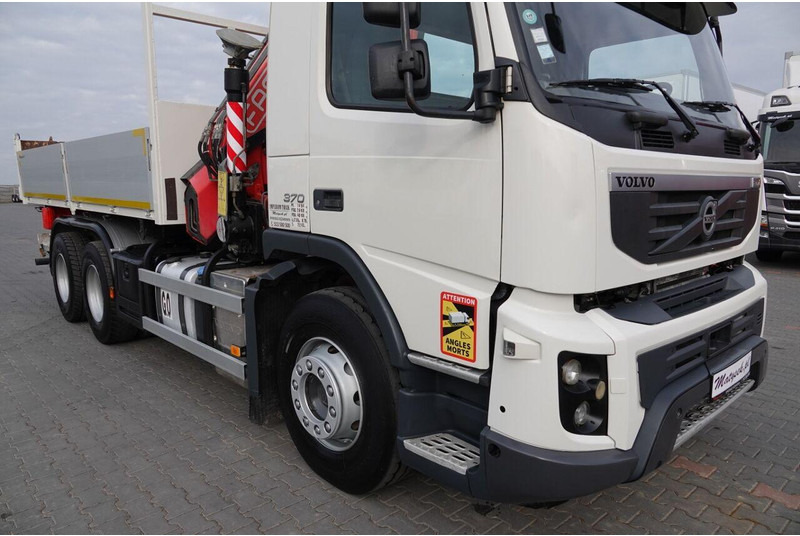 Tipper Volvo FMX 370 / 6X4 / WYWROTKA + HDS FASSI F165XP / MAX UDŹWIG 5200KG: picture 16