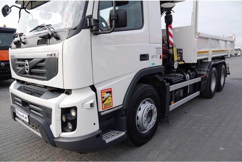 Tipper Volvo FMX 370 / 6X4 / WYWROTKA + HDS FASSI F165XP / MAX UDŹWIG 5200KG: picture 17