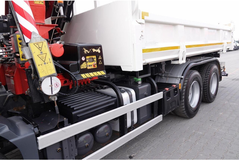Tipper Volvo FMX 370 / 6X4 / WYWROTKA + HDS FASSI F165XP / MAX UDŹWIG 5200KG: picture 18