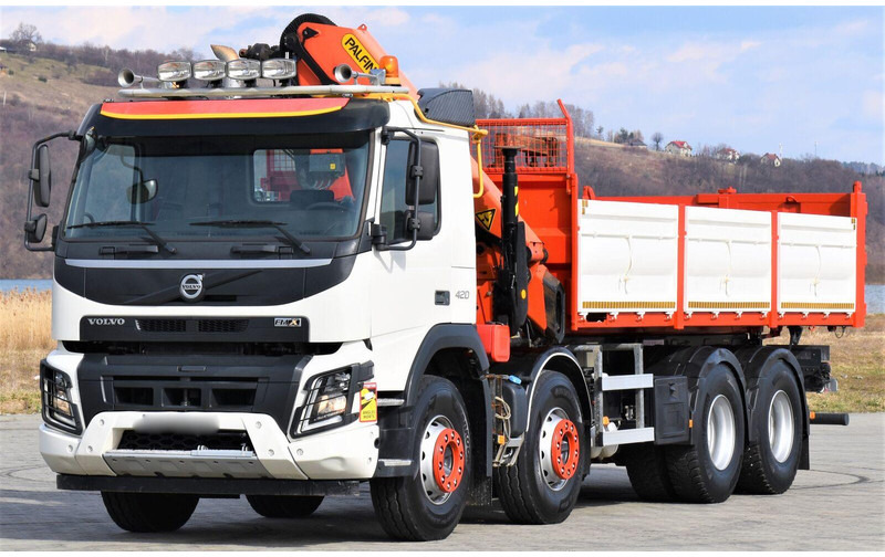 Volvo FMX 420 Kipper 6,20m *PK 1850 2 - SH B*FUNK/8x4 - Tipper, Crane truck: picture 4 Volvo FMX 420 Kipper 6,20m *PK 1850 2 - SH B*FUNK/8x4 - Tipper, Crane truck: picture 4