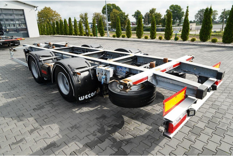 Wecon / NACZEPA PODKONTENEROWA / 2019 - Container transporter/ Swap body trailer: picture 4 Wecon / NACZEPA PODKONTENEROWA / 2019 - Container transporter/ Swap body trailer: picture 4