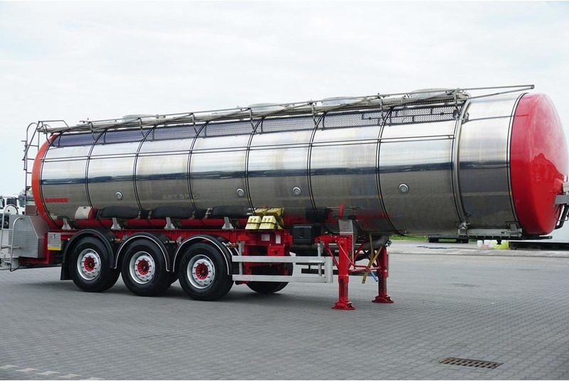 Wielton SOMMER / CYSTERNA SPOZYWCZA / 28 374 LITRÓW / 4 KOMOROWA / WEBAS - Tank semi-trailer: picture 4 Wielton SOMMER / CYSTERNA SPOZYWCZA / 28 374 LITRÓW / 4 KOMOROWA / WEBAS - Tank semi-trailer: picture 4