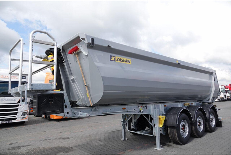 ZASŁAW WYWROTKA 26 m3 / FABRYCZNIE NOWA / STALOWA / RYNNA WANNA HP / OŚ - Tipper semi-trailer: picture 4 ZASŁAW WYWROTKA 26 m3 / FABRYCZNIE NOWA / STALOWA / RYNNA WANNA HP / OŚ - Tipper semi-trailer: picture 4