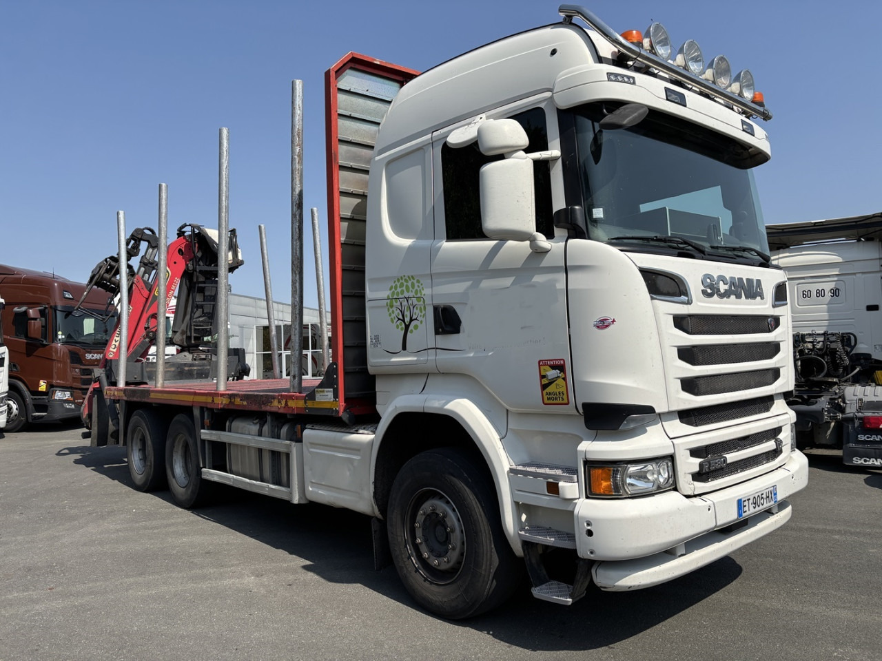 SCANIA R 580 CB6x4HHZ - Cab chassis truck: picture 2 SCANIA R 580 CB6x4HHZ - Cab chassis truck: picture 2