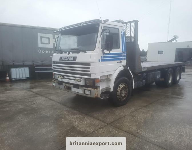 SCANIA P93H 280 6x2 10 Tyres Flatbed Truck – 26 Ton | On springs - Dropside/ Flatbed truck: picture 3 SCANIA P93H 280 6x2 10 Tyres Flatbed Truck – 26 Ton | On springs - Dropside/ Flatbed truck: picture 3