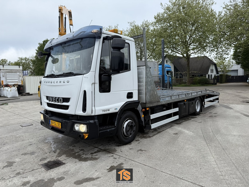 Iveco ML75E18/P AUTOTRANSPORT - 7.5TON - LOADING 2830KG - NL TRUCK - Autotransporter truck: picture 1 Iveco ML75E18/P AUTOTRANSPORT - 7.5TON - LOADING 2830KG - NL TRUCK - Autotransporter truck: picture 1