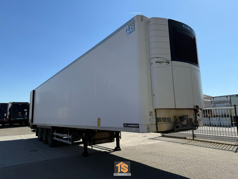 LAMBERET LVF S 3F KOELER/REEFER/KUHLKOFFER - CARRIER VECTOR 1550 - APK/TUV 01/2026 - TOP! - Refrigerator semi-trailer: picture 1 LAMBERET LVF S 3F KOELER/REEFER/KUHLKOFFER - CARRIER VECTOR 1550 - APK/TUV 01/2026 - TOP! - Refrigerator semi-trailer: picture 1