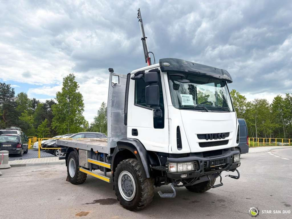 Iveco   Eurocargo 4x4 HMF 202 Euro 6 mileage: 76,000 k - Crane truck: picture 3 Iveco   Eurocargo 4x4 HMF 202 Euro 6 mileage: 76,000 k - Crane truck: picture 3