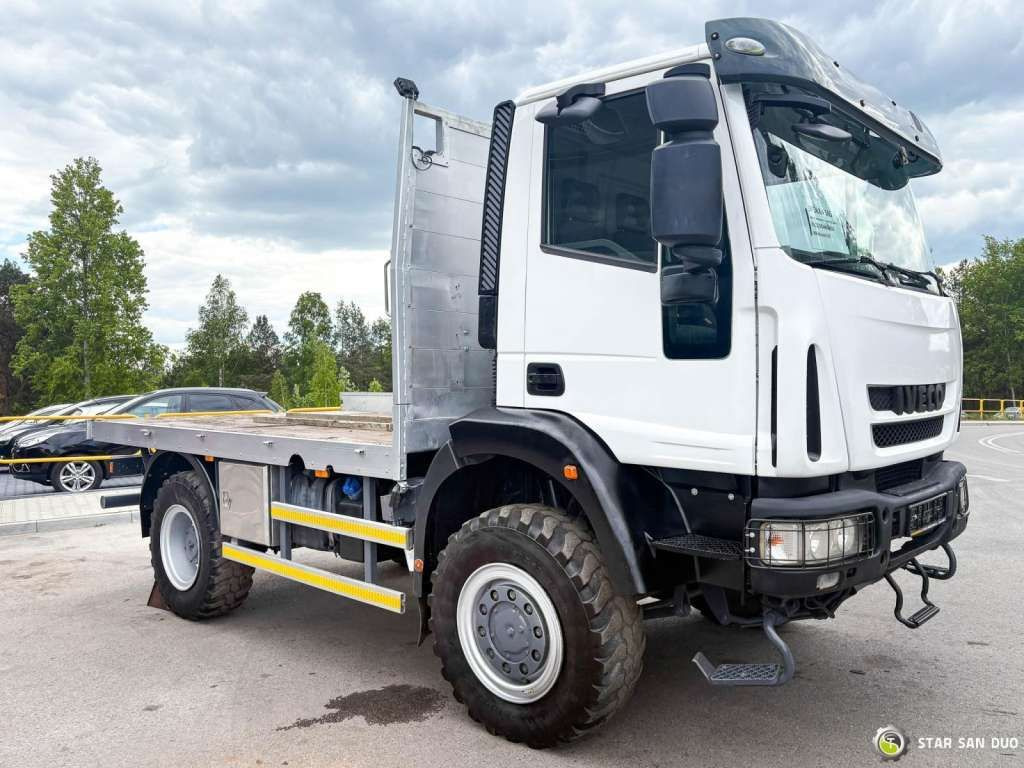 Iveco   Eurocargo 4x4 HMF 202 Euro 6 mileage: 76,000 k - Crane truck: picture 2 Iveco   Eurocargo 4x4 HMF 202 Euro 6 mileage: 76,000 k - Crane truck: picture 2