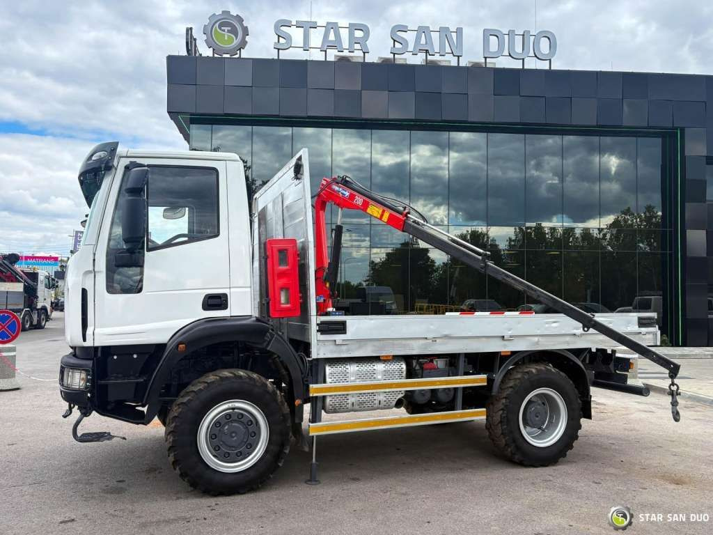 Iveco   Eurocargo 4x4 HMF 202 Euro 6 mileage: 76,000 k - Crane truck: picture 5 Iveco   Eurocargo 4x4 HMF 202 Euro 6 mileage: 76,000 k - Crane truck: picture 5