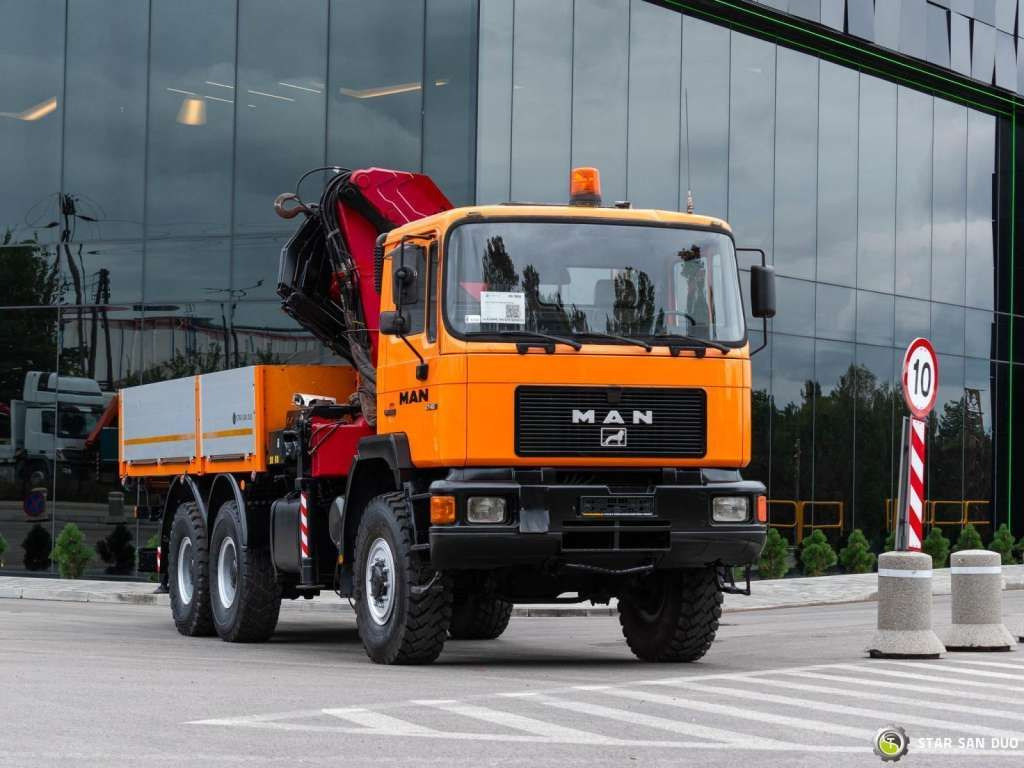 MAN  27.402 F10 6x6 HMF 3620 K4 Hds Crane - Crane truck: picture 3 MAN  27.402 F10 6x6 HMF 3620 K4 Hds Crane - Crane truck: picture 3