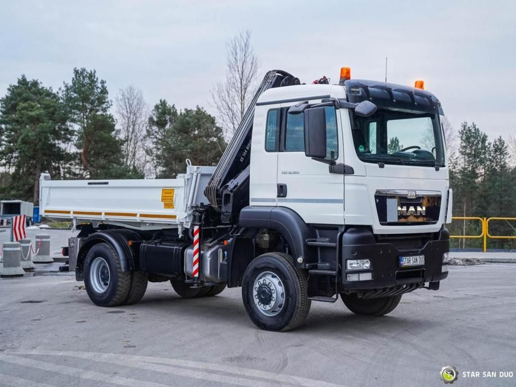 MAN TGS 18.360 4x4 HIAB 144 E-4 Crane Kipper - Tipper: picture 2 MAN TGS 18.360 4x4 HIAB 144 E-4 Crane Kipper - Tipper: picture 2