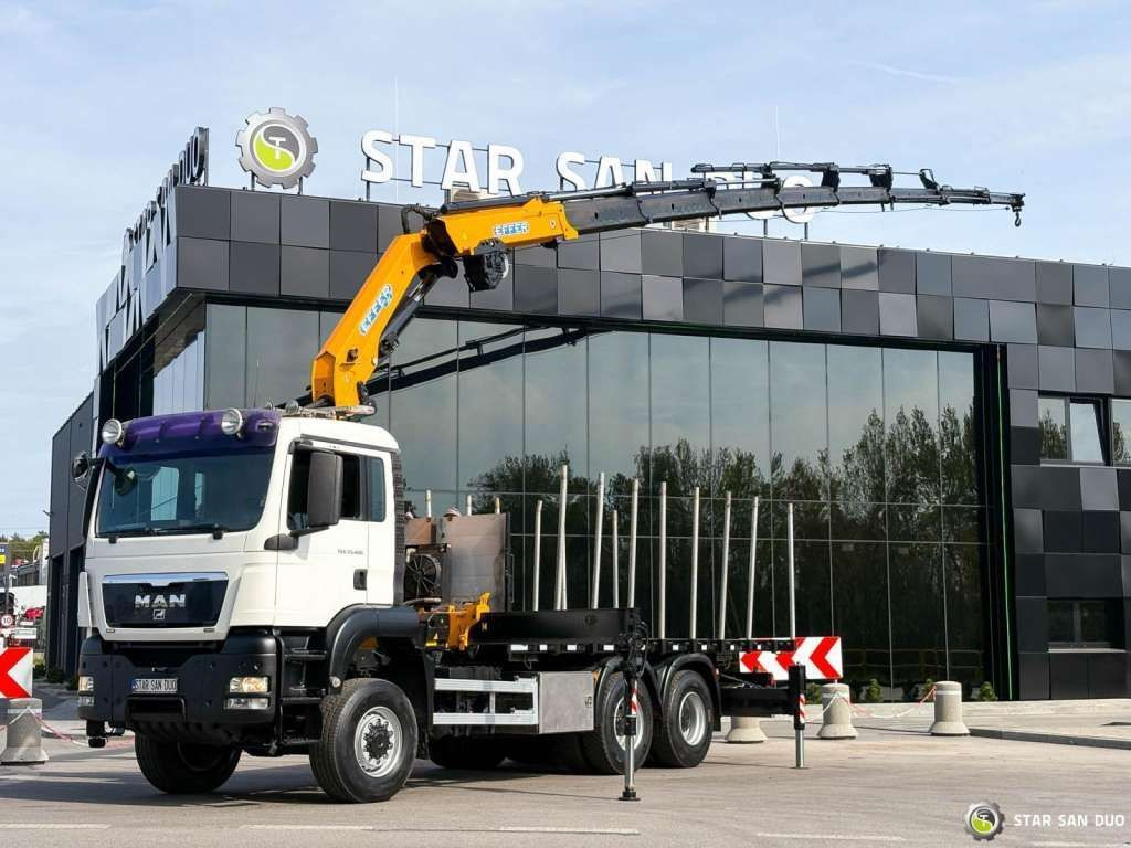 MAN TGS 33.400 6x6 BL EFFER 315/8S HDS Crane 2019 - Crane truck: picture 1 MAN TGS 33.400 6x6 BL EFFER 315/8S HDS Crane 2019 - Crane truck: picture 1