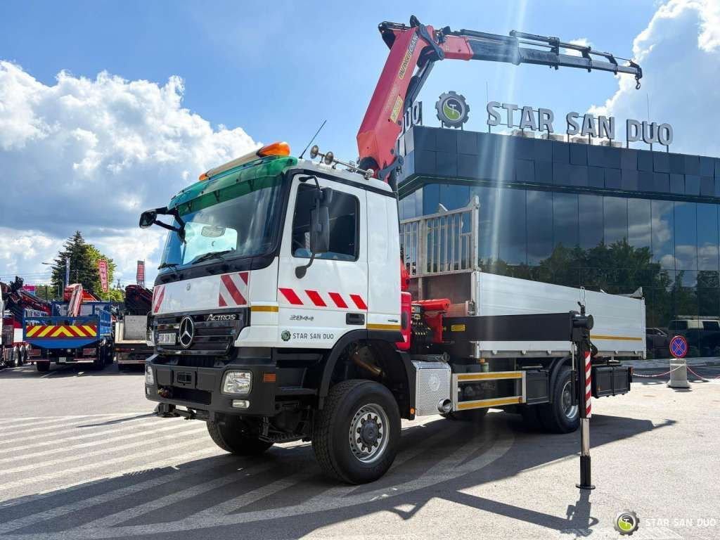Mercedes-Benz ACTROS 2044A 4x4 Palfinger PK 20002 hds Crane - Crane truck: picture 1 Mercedes-Benz ACTROS 2044A 4x4 Palfinger PK 20002 hds Crane - Crane truck: picture 1
