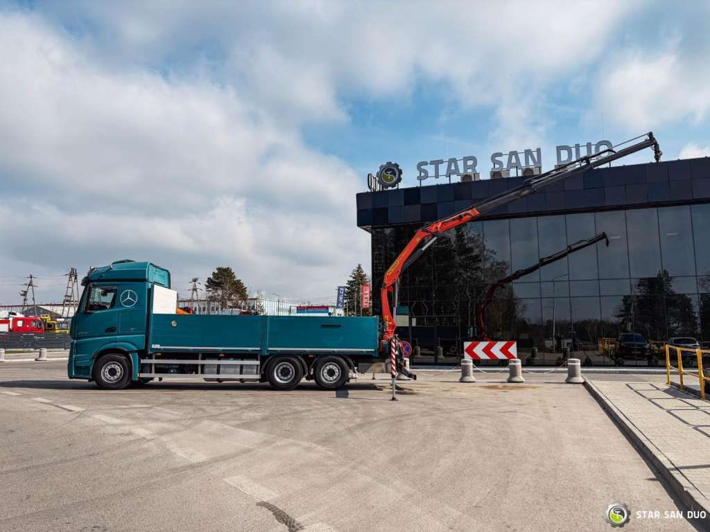 Mercedes-Benz ACTROS 2545 6x2 Palfinger PK 16001 HDS Crane Mercedes-Benz ACTROS 2545 6x2 Palfinger PK 16001 HDS Crane - Crane truck, Dropside/ Flatbed truck: picture 2 Mercedes-Benz ACTROS 2545 6x2 Palfinger PK 16001 HDS Crane Mercedes-Benz ACTROS 2545 6x2 Palfinger PK 16001 HDS Crane - Crane truck, Dropside/ Flatbed truck: picture 2