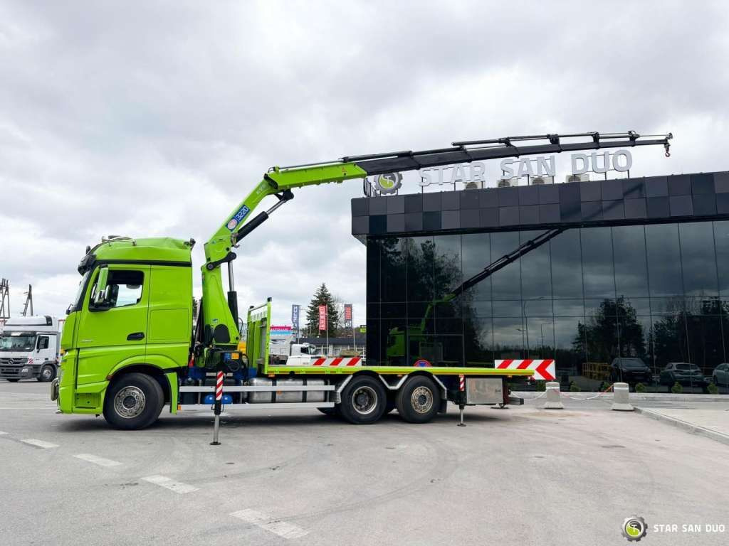 Mercedes-Benz Actros 6x2 HMF 3220 K7 Crane Mercedes-Benz Actros 6x2 HMF 3220 K7 Crane - Crane truck, Dropside/ Flatbed truck: picture 3 Mercedes-Benz Actros 6x2 HMF 3220 K7 Crane Mercedes-Benz Actros 6x2 HMF 3220 K7 Crane - Crane truck, Dropside/ Flatbed truck: picture 3