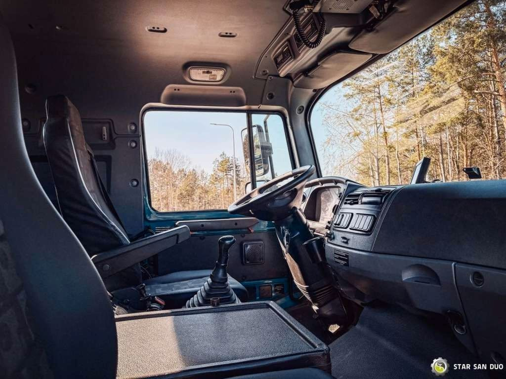 Cab chassis truck Mercedes-Benz Zetros 1833 4x4 Kipper Camper Chassis: picture 14