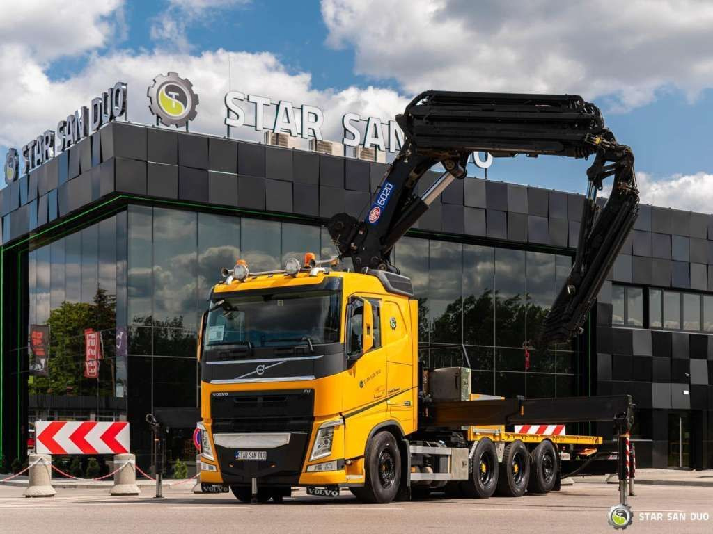 Volvo  FH 540 8x4 HMF 6020 Fly Jib Winch - Crane truck: picture 5 Volvo  FH 540 8x4 HMF 6020 Fly Jib Winch - Crane truck: picture 5