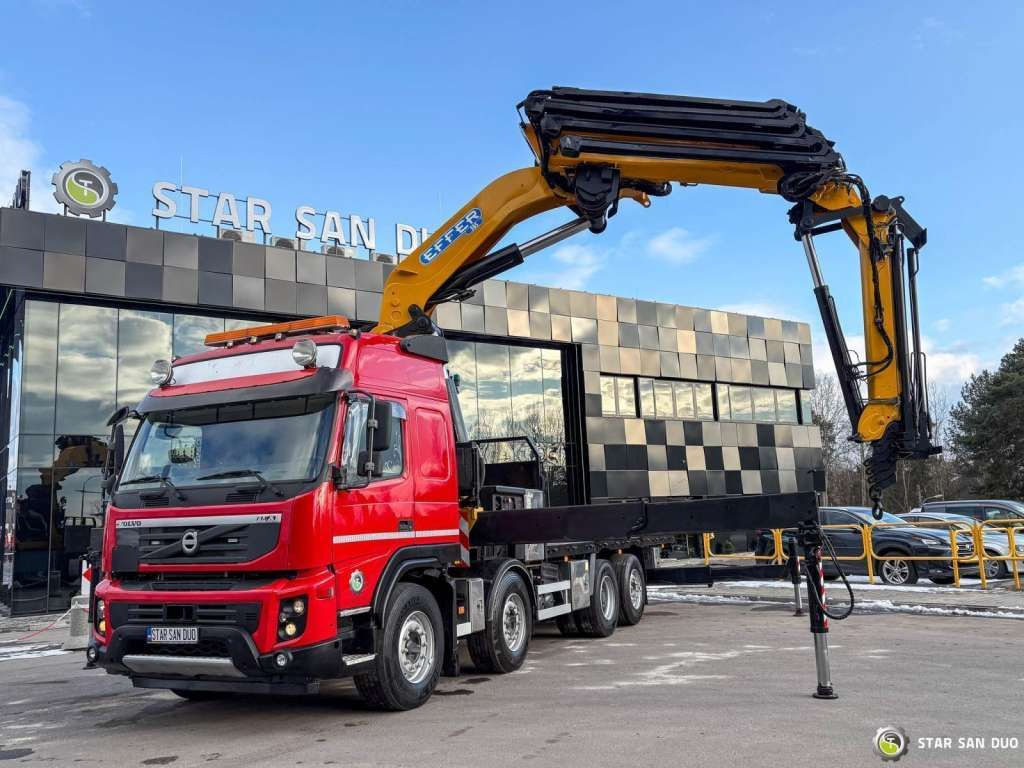 Volvo FMX 500 8x2 Effer 585 Fly Jib Winch Crane Kran Volvo FMX 500 8x2 Effer 585 Fly Jib Winch Crane Kran - Crane truck, Dropside/ Flatbed truck: picture 3 Volvo FMX 500 8x2 Effer 585 Fly Jib Winch Crane Kran Volvo FMX 500 8x2 Effer 585 Fly Jib Winch Crane Kran - Crane truck, Dropside/ Flatbed truck: picture 3