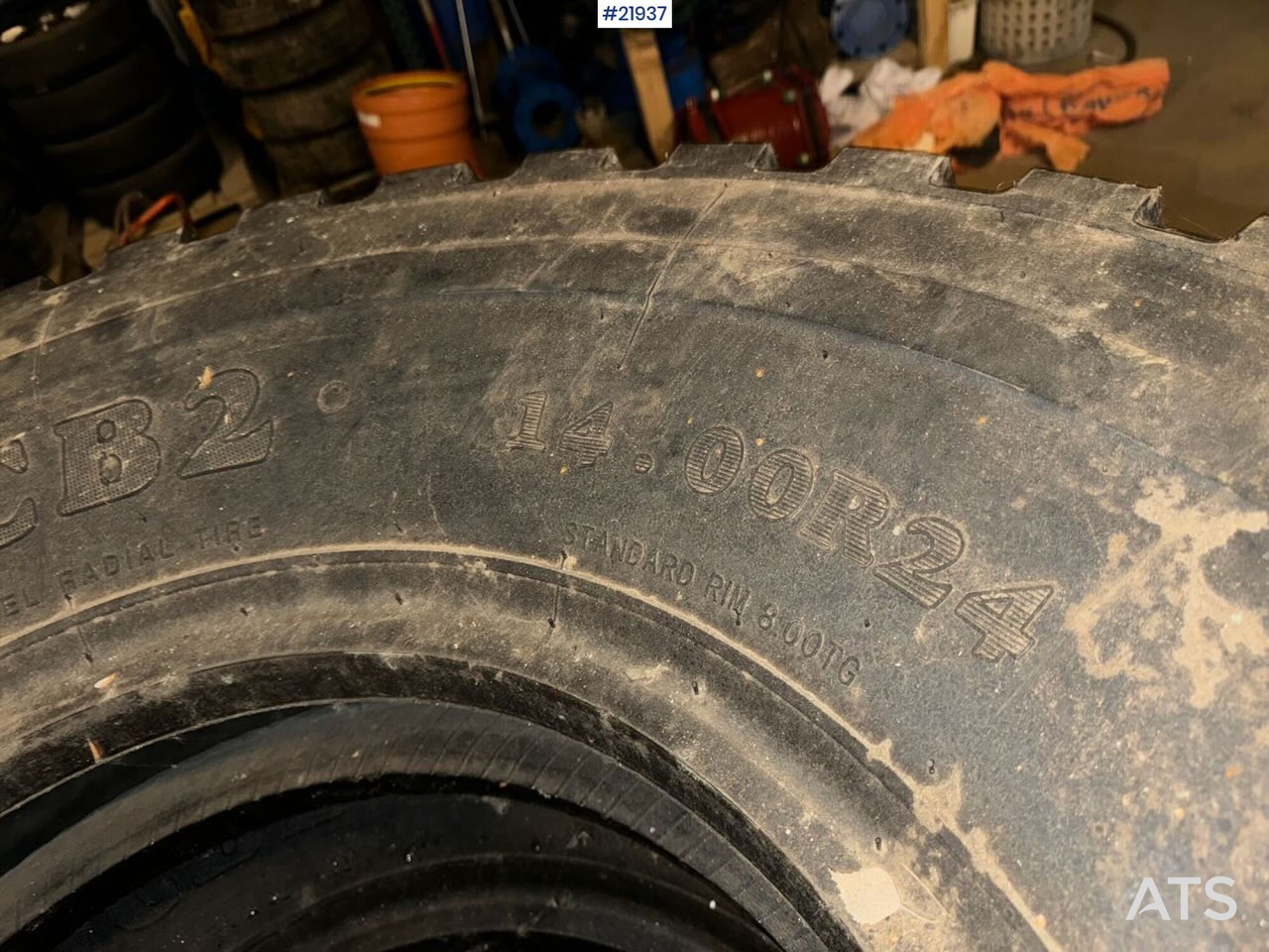 4 stk dekk til hjullaster eller veghøvel - Tire for Construction machinery: picture 4 4 stk dekk til hjullaster eller veghøvel - Tire for Construction machinery: picture 4