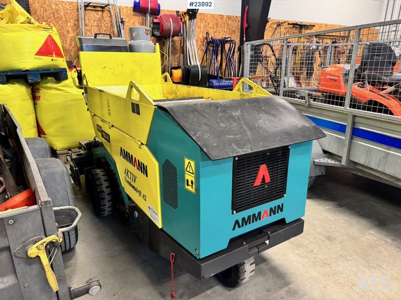 Ammann AFW 150-2 Asfaltutlegger – 80 timer! - Asphalt paver: picture 3 Ammann AFW 150-2 Asfaltutlegger – 80 timer! - Asphalt paver: picture 3