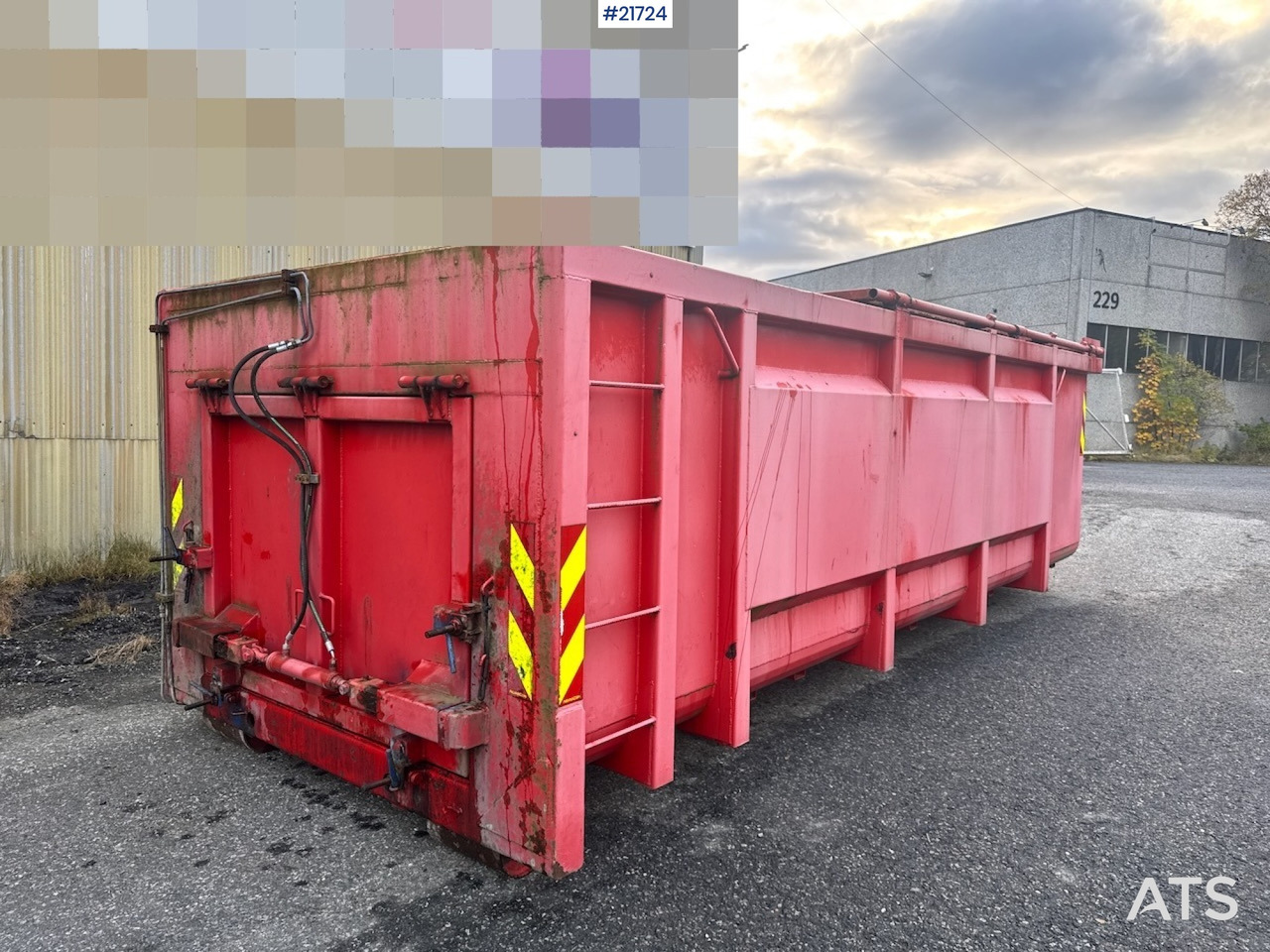 BFAB 2014 BFAB Fisketank til Krokbil - Roll-off container: picture 3 BFAB 2014 BFAB Fisketank til Krokbil - Roll-off container: picture 3