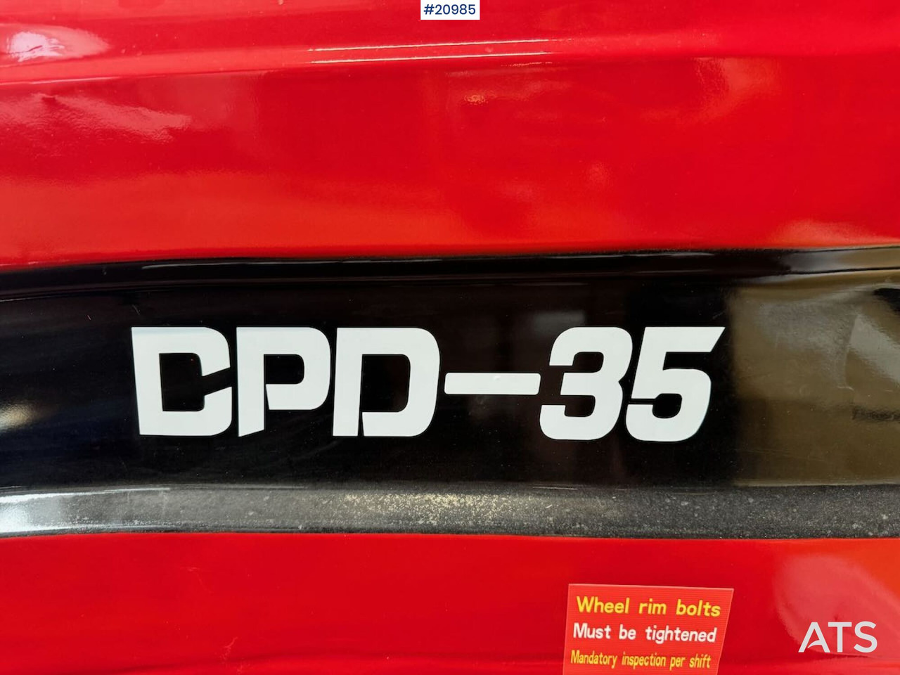 Electric forklift CPD- 35 MotvektstrucK: picture 12