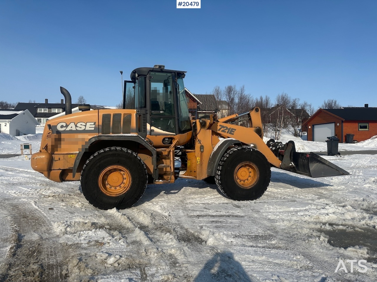 Case 721E - Wheel loader: picture 5 Case 721E - Wheel loader: picture 5