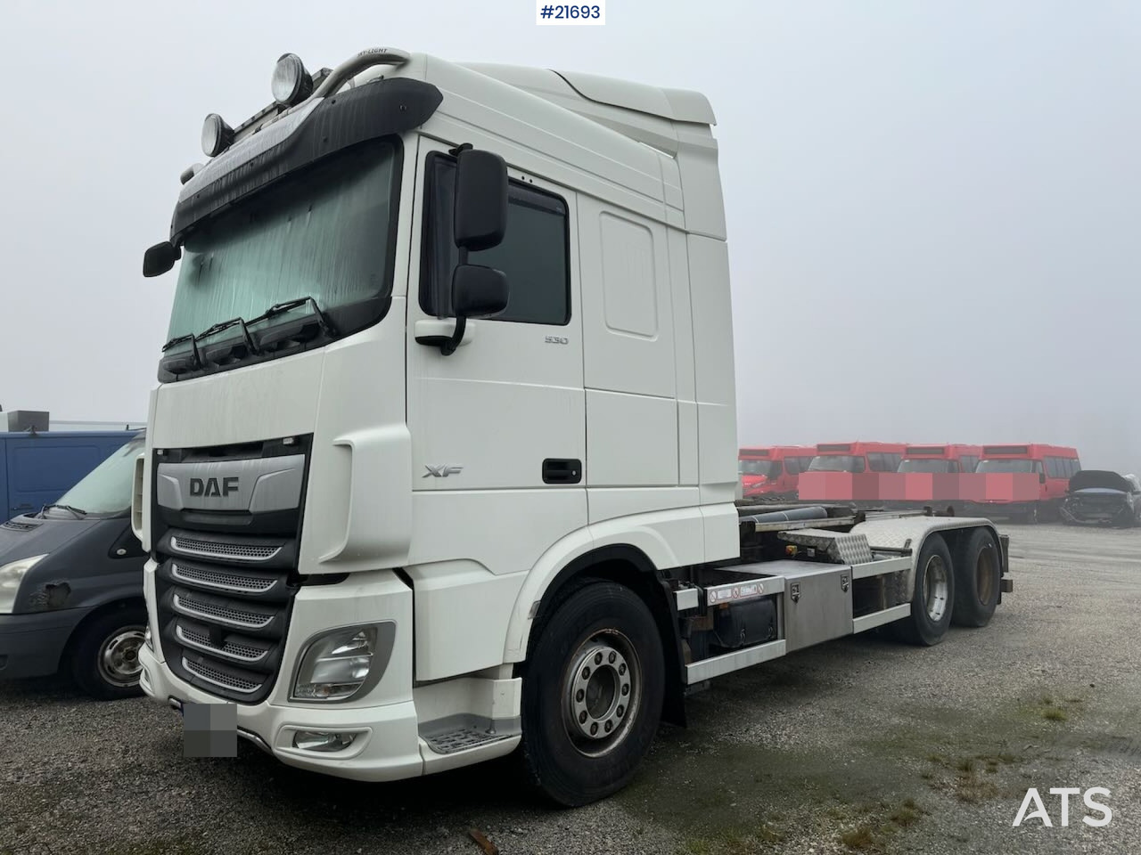 DAF XF 530 6x2 Krokbil m/ VDL Krok - Hook lift truck: picture 2 DAF XF 530 6x2 Krokbil m/ VDL Krok - Hook lift truck: picture 2