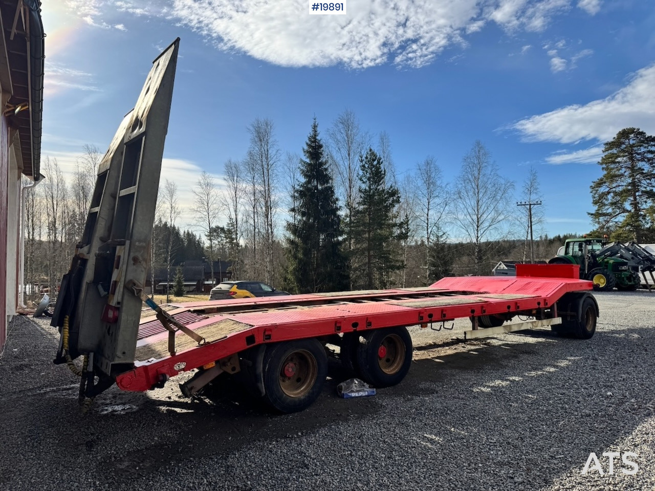 Damm 3 aks maskinslep - Low loader trailer: picture 4 Damm 3 aks maskinslep - Low loader trailer: picture 4