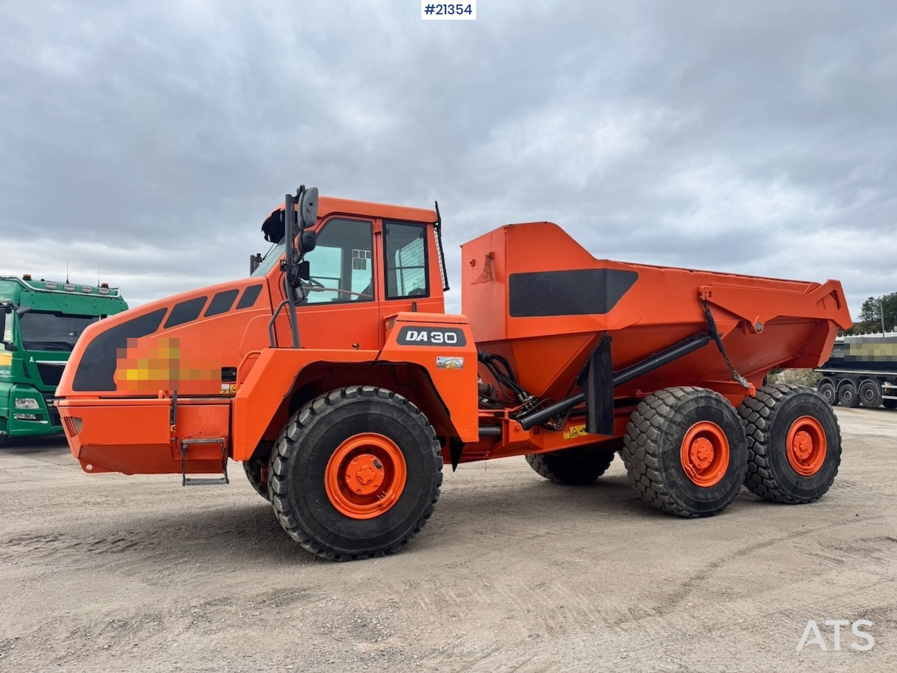 Doosan DA30 - Articulated dumper: picture 2 Doosan DA30 - Articulated dumper: picture 2