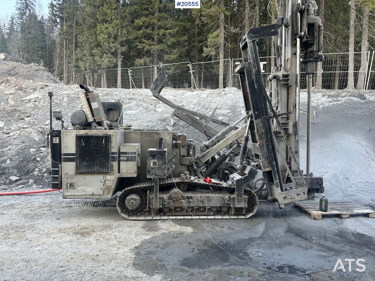 Gemsa Gemrok 45 borevogn. SE VIDEO - Drilling rig: picture 2 Gemsa Gemrok 45 borevogn. SE VIDEO - Drilling rig: picture 2