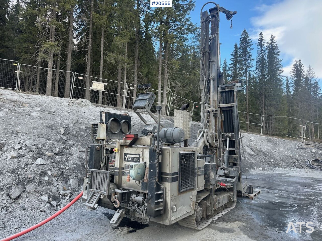 Gemsa Gemrok 45 borevogn. SE VIDEO - Drilling rig: picture 3 Gemsa Gemrok 45 borevogn. SE VIDEO - Drilling rig: picture 3