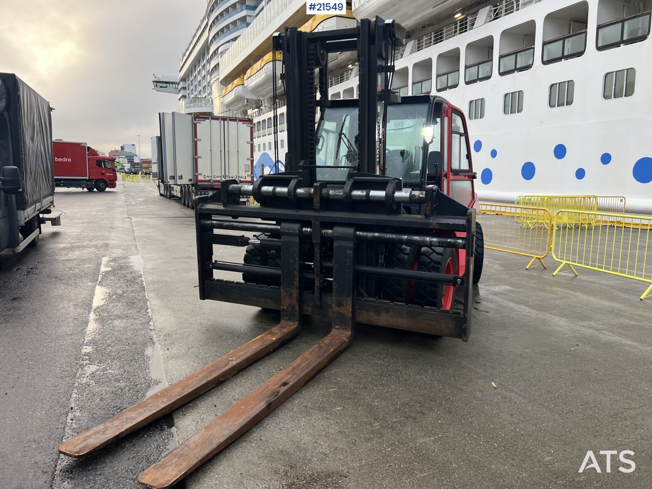 Hangcha CPCD120 Gaffeltruck m/ hydrauliske gafler, sideforskyvning og lite timer - Diesel forklift: picture 3 Hangcha CPCD120 Gaffeltruck m/ hydrauliske gafler, sideforskyvning og lite timer - Diesel forklift: picture 3