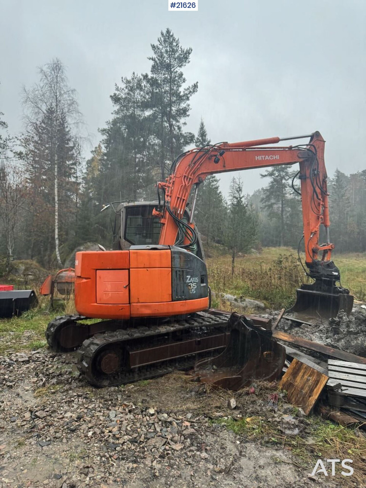 Hitachi ZX85 US Beltegraver m/ 2 skuffer SE VIDEO - Crawler excavator: picture 1 Hitachi ZX85 US Beltegraver m/ 2 skuffer SE VIDEO - Crawler excavator: picture 1