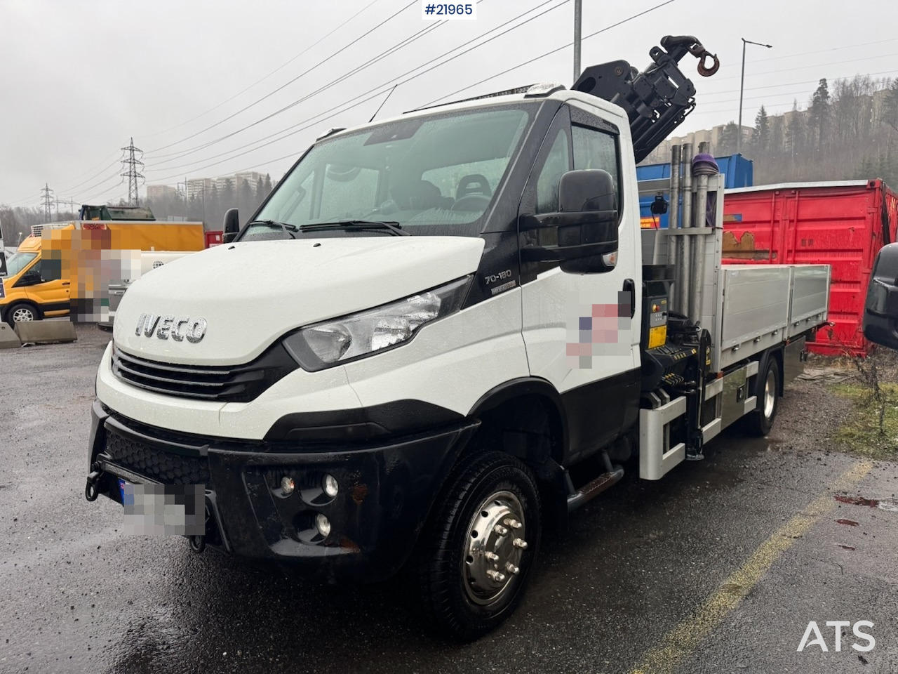 Iveco 70w - Crane truck: picture 2 Iveco 70w - Crane truck: picture 2