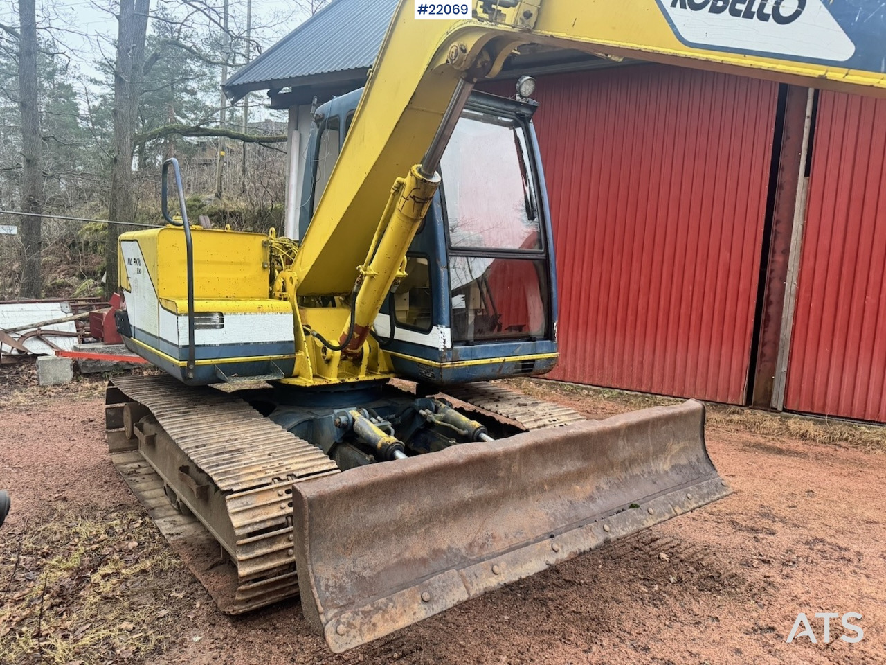 Kobelco 1991 Kobelco SK60 beltegraver med skuffe - Excavator: picture 2 Kobelco 1991 Kobelco SK60 beltegraver med skuffe - Excavator: picture 2