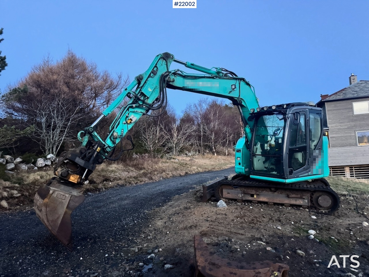 Kobelco 2016 Kobelco SK75SR Beltegraver m/ Rototilt og Pusseskuffe. - Excavator: picture 2 Kobelco 2016 Kobelco SK75SR Beltegraver m/ Rototilt og Pusseskuffe. - Excavator: picture 2