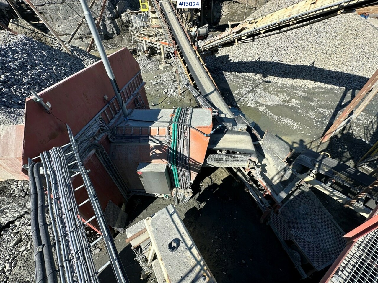 Crusher Komplett knuseverk m/ matestasjon, sikteverk, transportbånd og kjeftknuse: picture 6