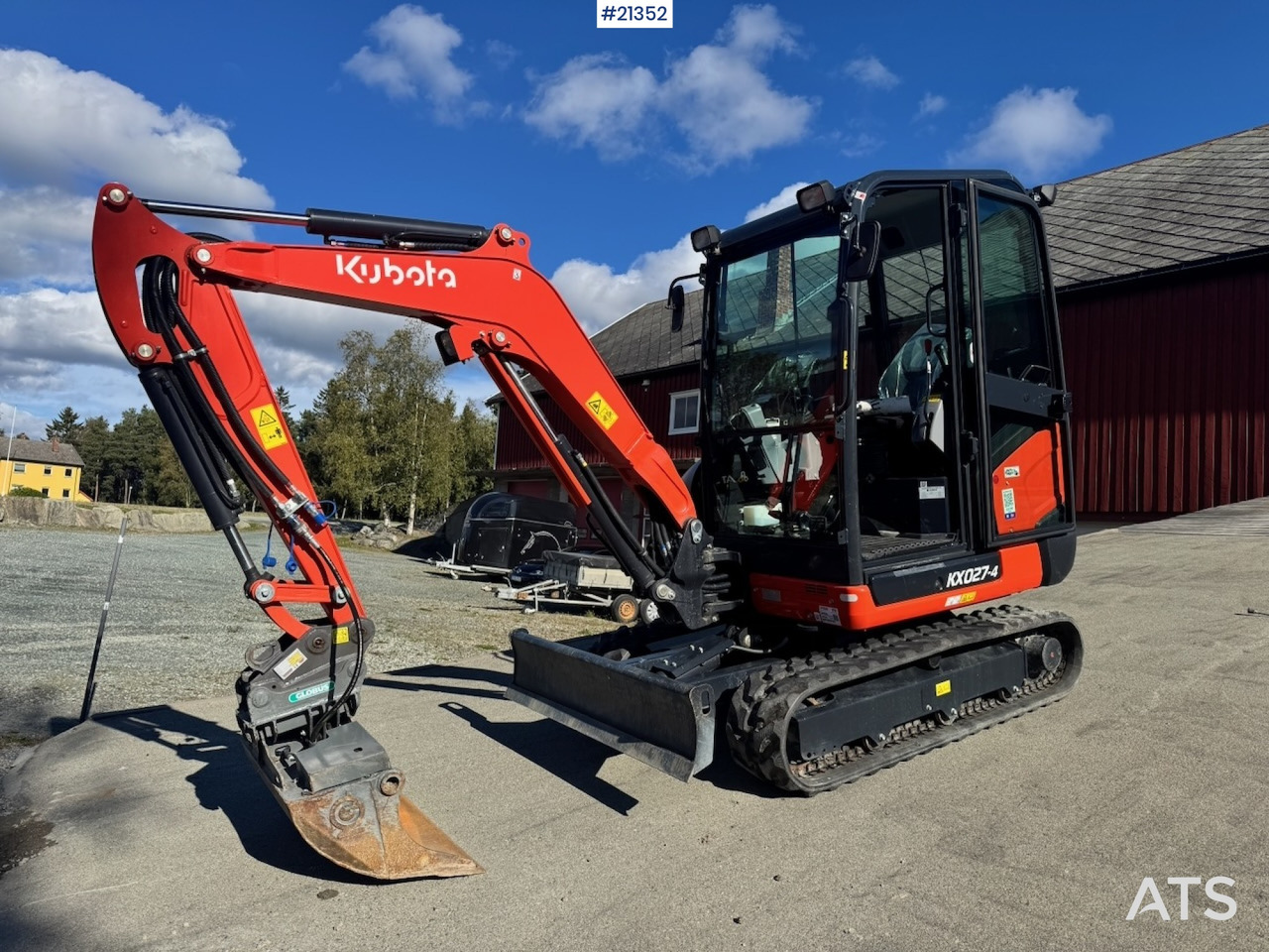Kubota KX027-4 - Mini excavator: picture 2 Kubota KX027-4 - Mini excavator: picture 2