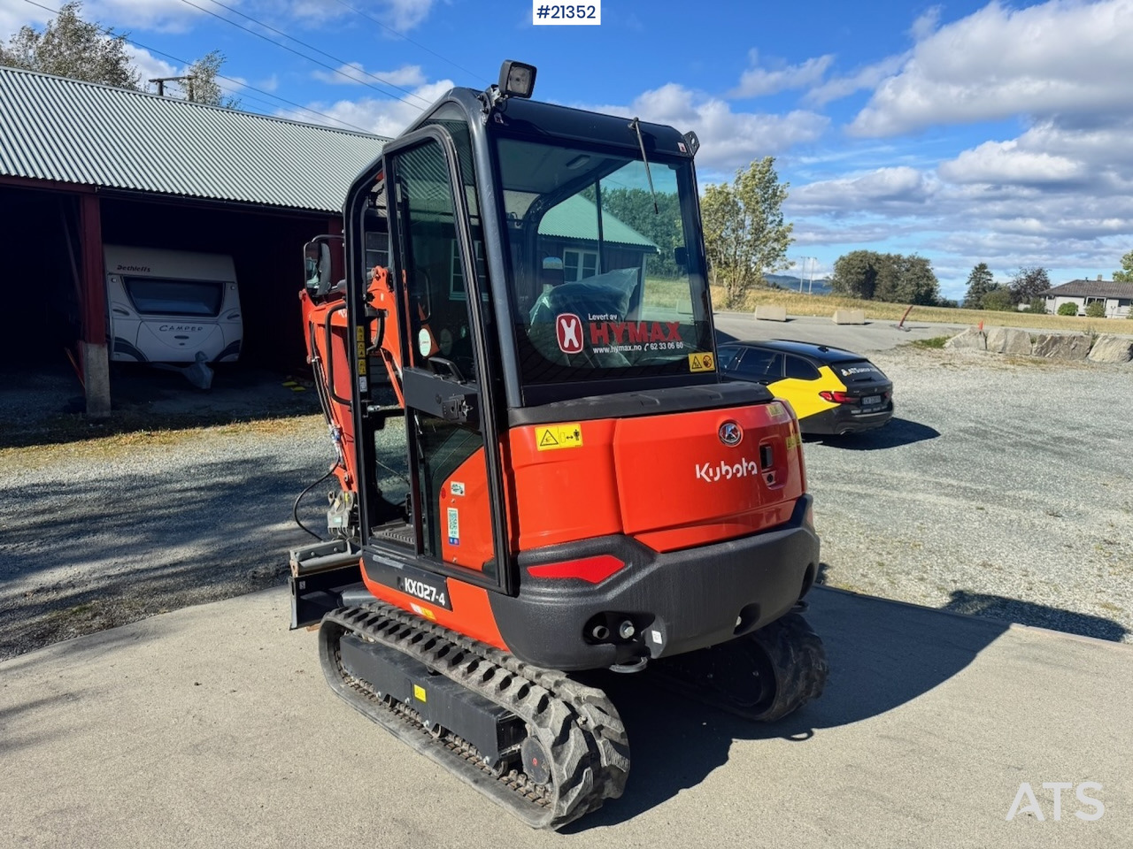 Kubota KX027-4 - Mini excavator: picture 3 Kubota KX027-4 - Mini excavator: picture 3