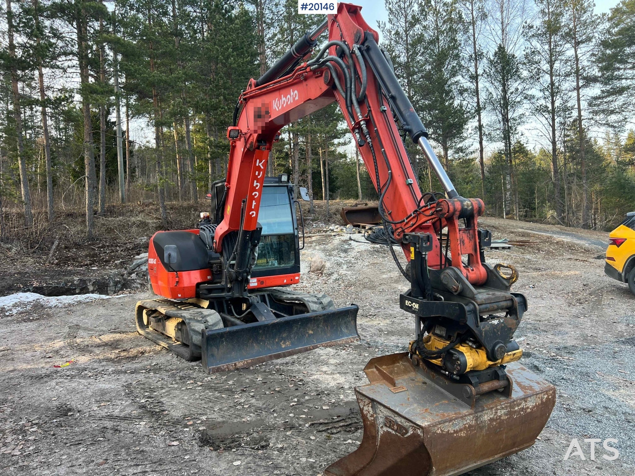 Excavator Kubota KX080-4: picture 8