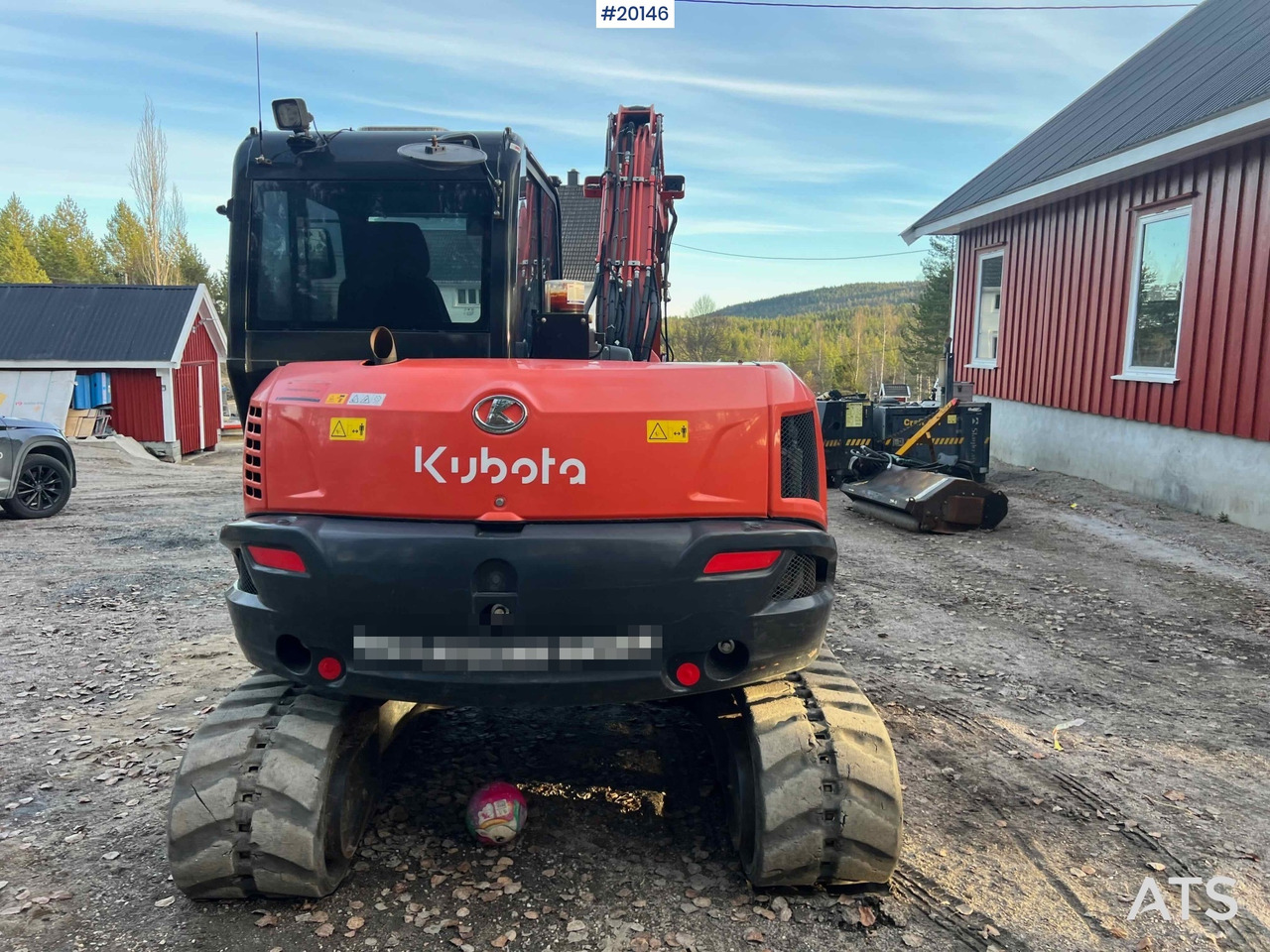 Excavator Kubota KX080-4: picture 17